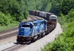 NS 3370 Mountain Railroading